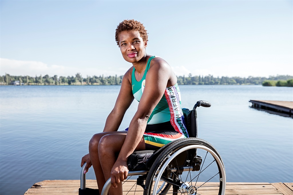 Paralympic rower and South African ambassador for the campaign, Sandra Khumalo. Picture: Supplied