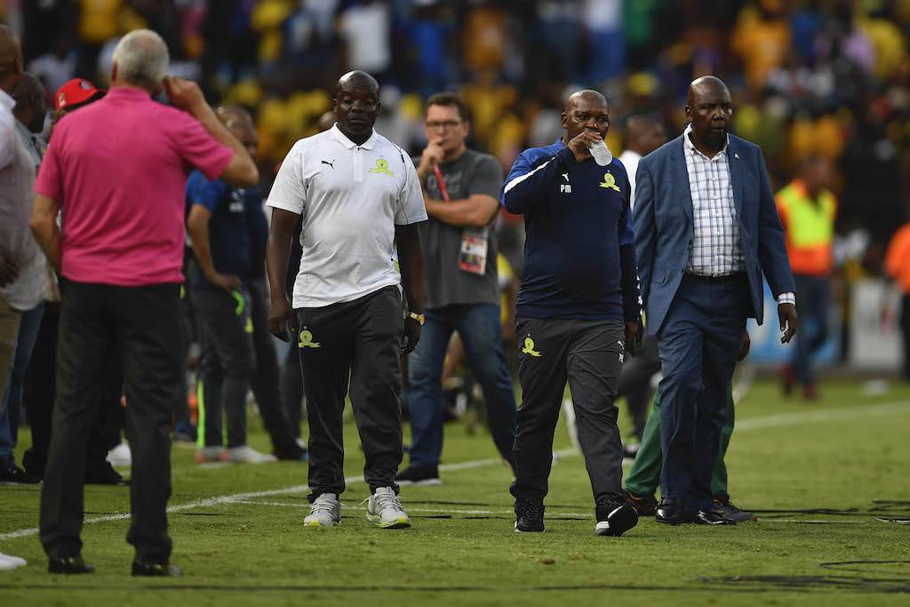 Mosimane looked to avoid an altercation with Midde
