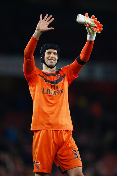 Arsenal goalkeeper  Petr Cech 
