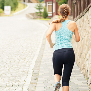 Running up hills will make you a stronger runner. 