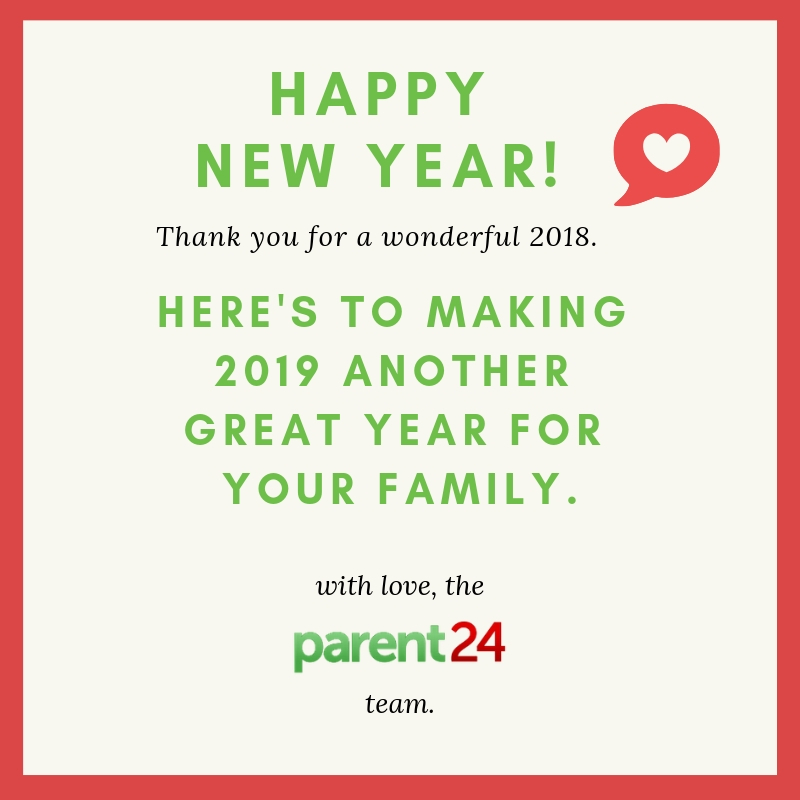 Happy New Year from Parent24 