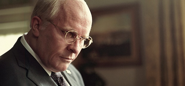 Christian Bale as Dick Cheney in a scene from Vice. (AP)