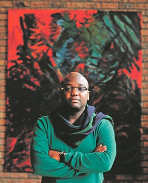 Thando Mgqolozana, the founder of the Abantu Book Festival. Picture: Lerato Maduna