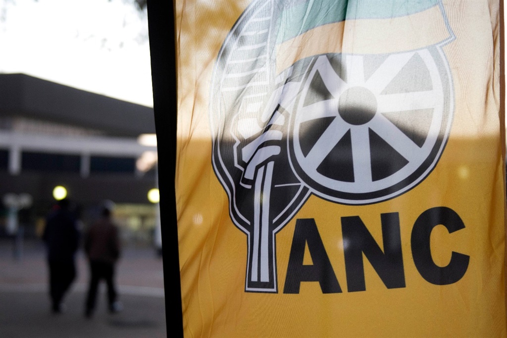 ANC banner. Picture: Deaan Vivier 