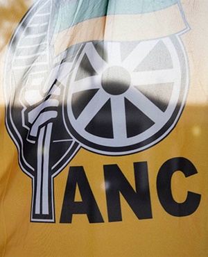 ANC banner. Picture: Deaan Vivier (Deaan Vivier )