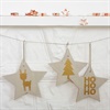 How to make wooden Christmas stars