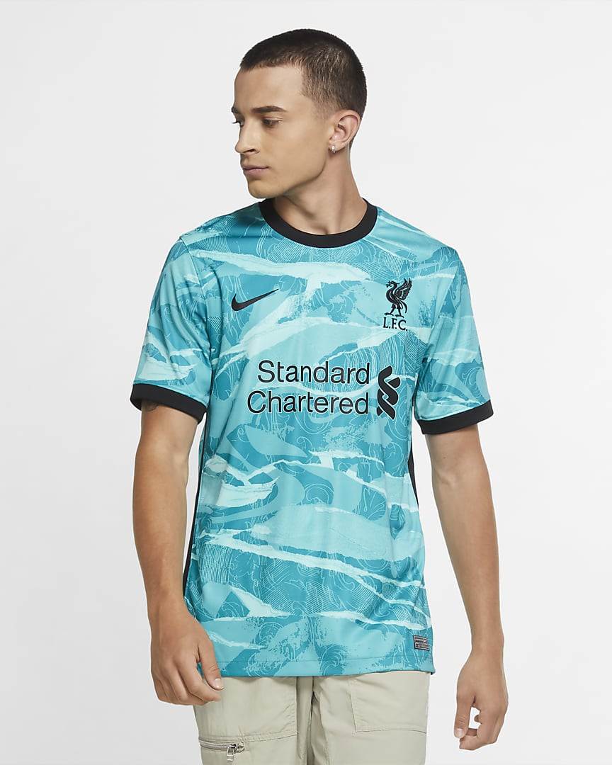 Nike Liverpool FC 2020/21 Stadium Away Jersey (Hyper Turquoise/Black) –  Rock City Kicks