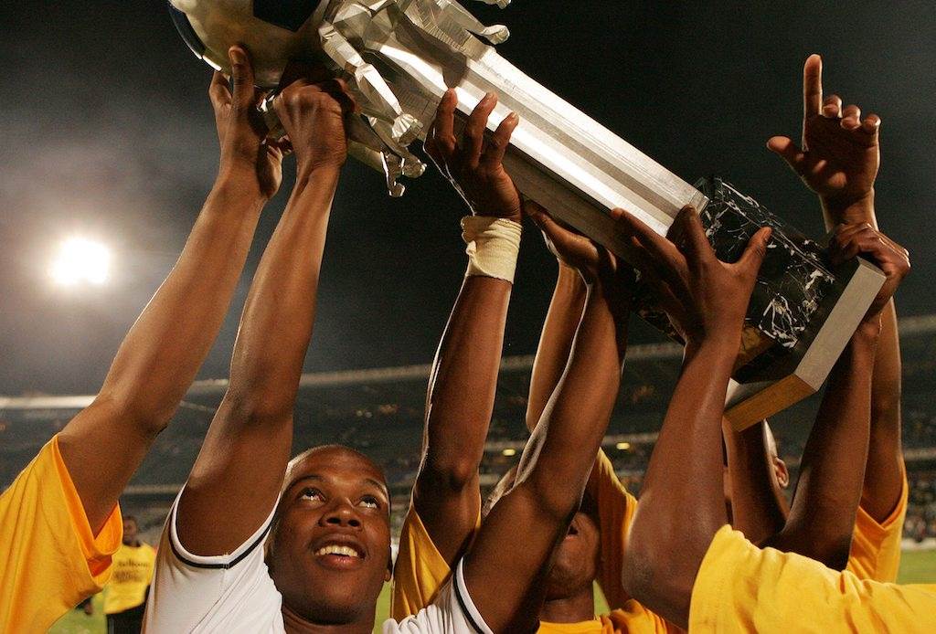 4. Gerald Sibeko – 14 trophies: 2 x league; 3 x MT