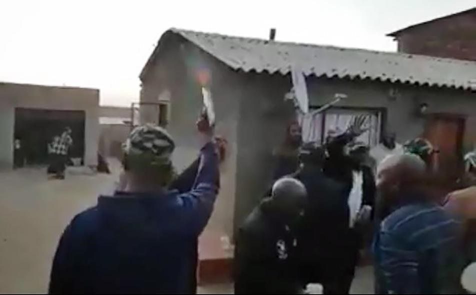 A screengrab from a video that surfaced in Mpumalanga shows people firing guns. Former ANC treasurer-general Mathews Phosa claims some of the men in the video belong to Premier David Mabuza’s private army.