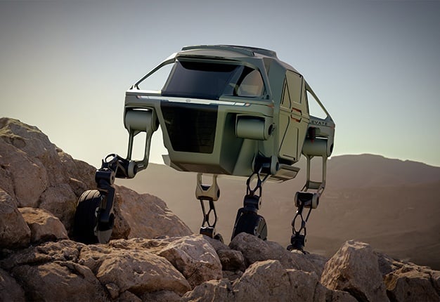 Hyundai's 'Elevate' concept is a four-legged first responder