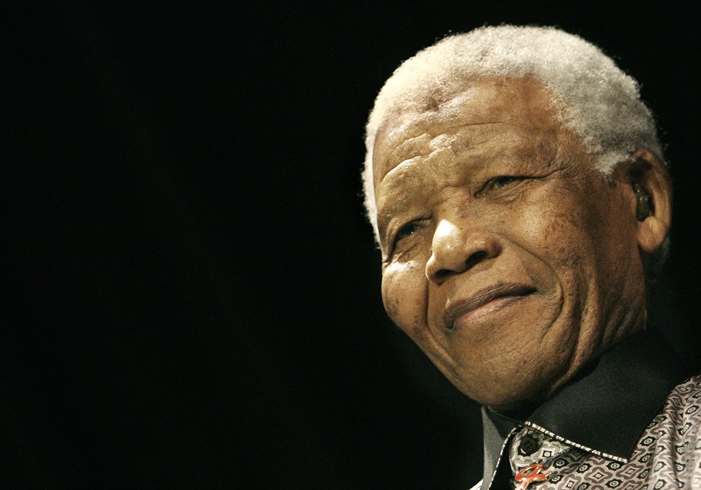 Nelson Mandela. Picture: NArdus Engelnrecht/Beeld