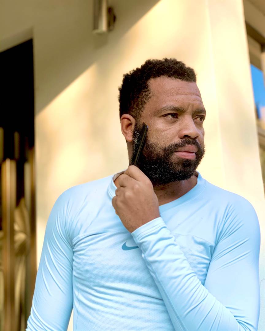 Khune has been sporting a new-look beard during th