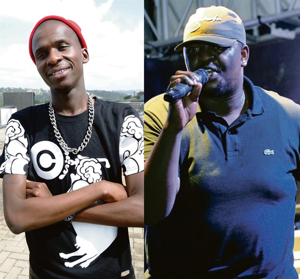 Rappers Duncan and Zakwe have smoked the peace pipe.
Photos: Jabulani Langa 