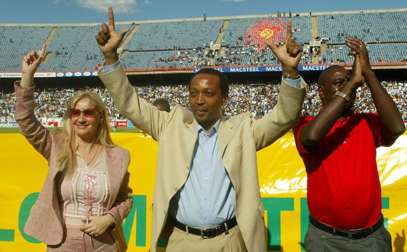 Patrice Motsepe acknowledged the Tsichlas family w