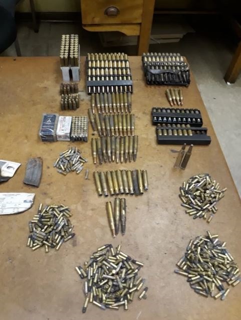 Police have recovered 762 rounds of live ammunition hidden in a shallow grave in East London, Eastern Cape. (SUPPLIED)