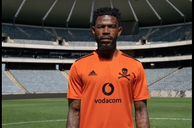 Thulani Hlatshwayo raves about Orlando Pirates' new orange jersey kit