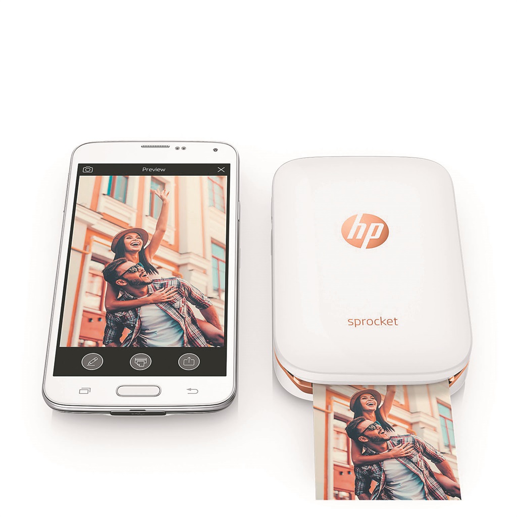 The HP Sprocket. Pictures: Supplied 