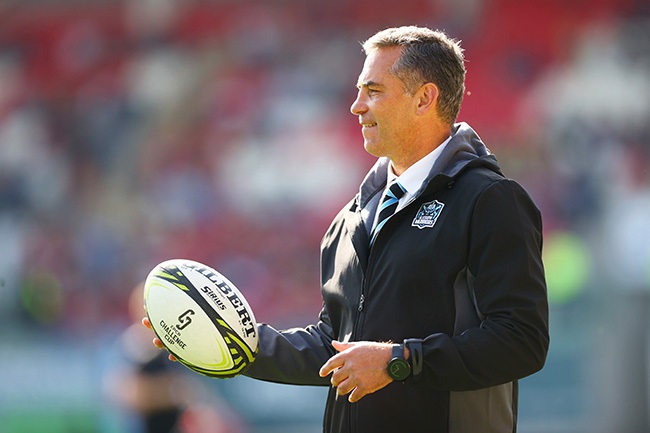 Franco Smith, director of rugby at Glasgow Warriors. (Michael Steele/Getty Images)