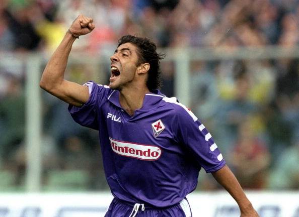 2. Rui Costa (Fiorentina & AC Milan) – 42 goals in