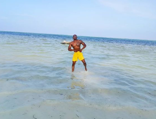 Siphesihle Vazi living his best life in Zanzibar.
Photo: Instagram