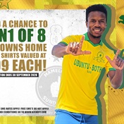 PUMA Mamelodi Sundowns new home shirt giveaway campaign