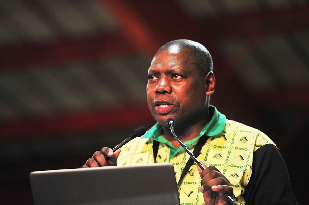 Zweli Mkhize declines his nomination during the ANC's elective conference. Picture: Leon Sadiki/City Press