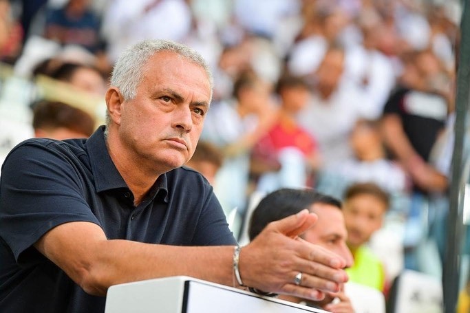 AS Roma head coach Jose Mourinho. 