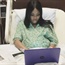 Mom goes viral after completing her final exam while giving birth