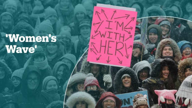 Women march across the US