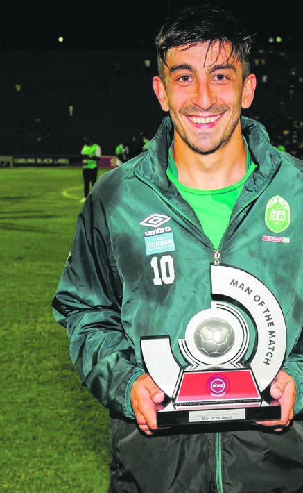 AmaZulu general manager Lunga Sokhela insists that Emiliano Tade is not for sale.Photo byBackpagepix