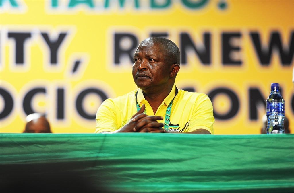 David Mabuza after the results announcement at the ANC National Conference at Nasrec south of Johannesburg. Picture: Elizabeth Sejake/Rapport 