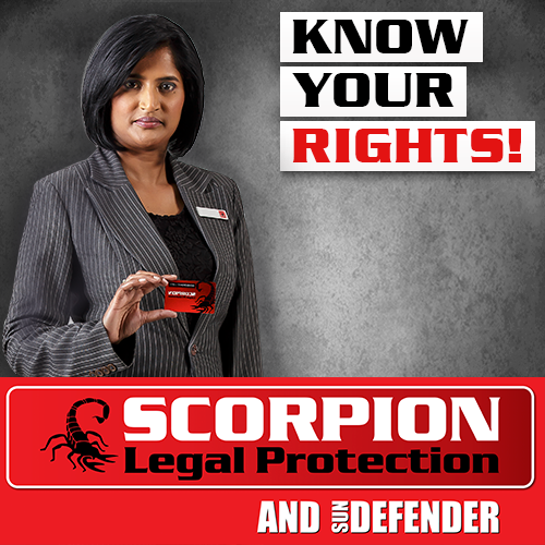Scorpion Legal Protection.