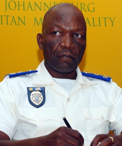 Tembe was appointed new chief of JMPD. Photo from City of Joburg Website