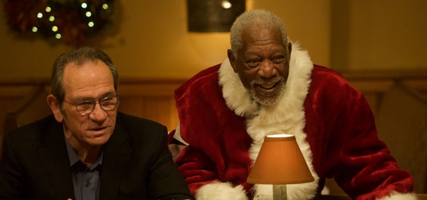 Tommy Lee Jones and Morgan Freeman in Just Getting Started. (Ster-Kinekor)