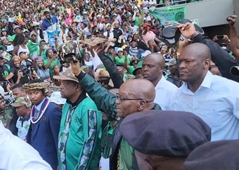 'No one will go to bed hungry': Zuma makes bold claims, big promises at MK Party's manifesto launch