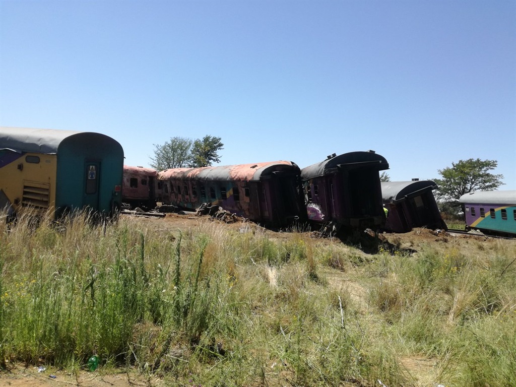 A Shosholoza Meyl train collided with a truck on its way to Johannesburg. Picture: Vuyo Mkize/Twitter
