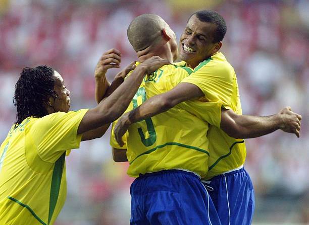 Ronaldinho, Ronaldo Nazario and Rivaldo
