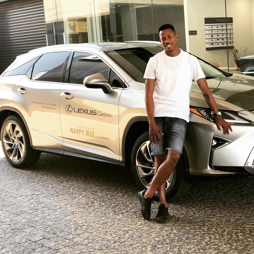 Orlando Pirates Star Happy Jele s Luxury Car Flexes KickOff