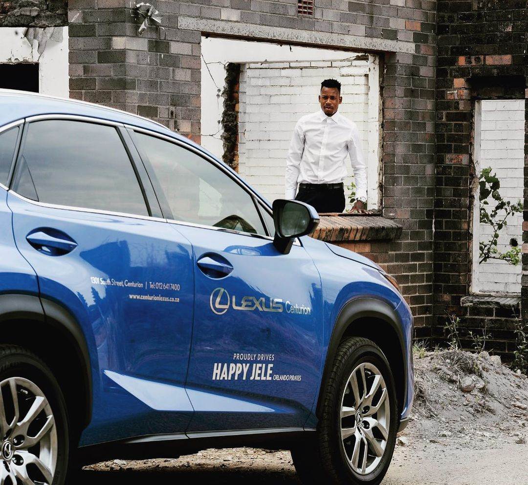 Orlando Pirates Star Happy Jele s Luxury Car Flexes KickOff