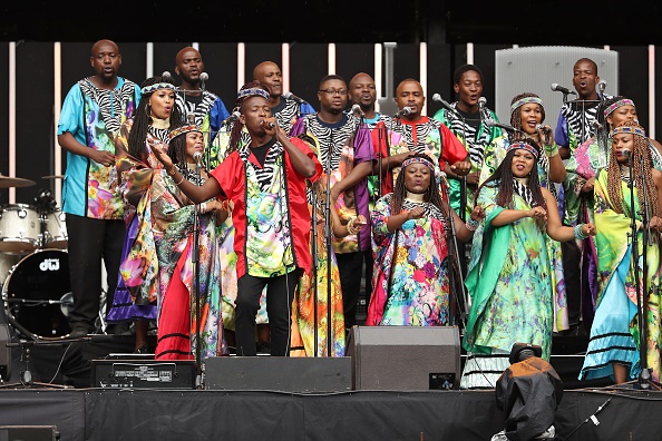 The Soweto Gospel Choir perform at the Global Citizen Festival: Mandela 100 in Johannesburg:
Photo: Getty Images/Jemal Countess for Global Citizen Festival: Mandela 100