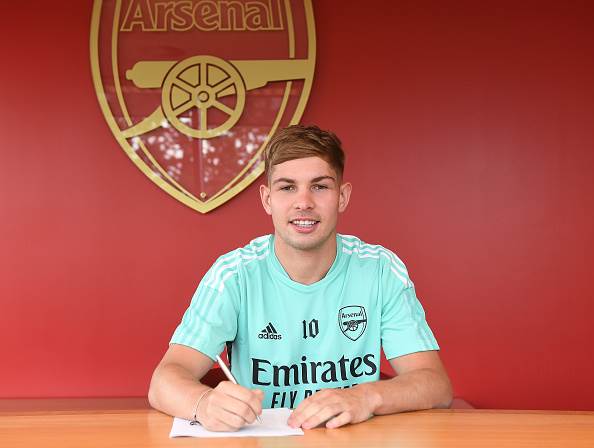 Emile Smith-Rowe (Arsenal), extended deal until 20