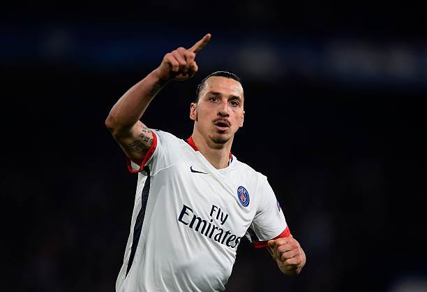 Zlatan Ibrahimovic (Paris Saint-Germain) - Scored 
