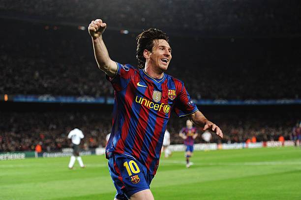 Lionel Messi (Barcelona) - Scored four goals in 4-