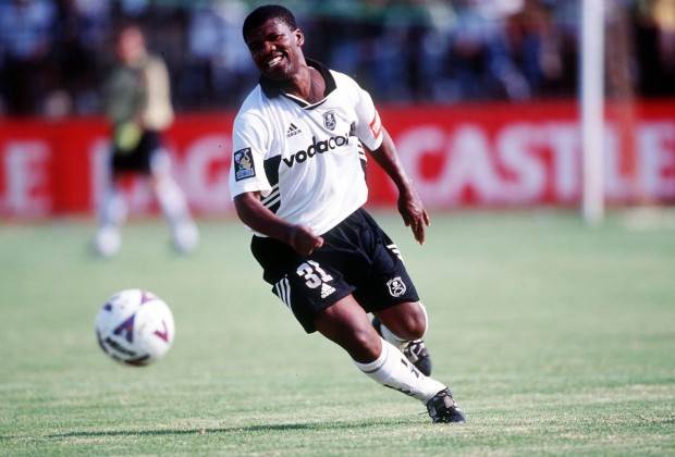 STR – Jerry Sikhosana: My man from Tembisa, 'Legs of Thunder'. What a great player – he always scored those impossible goals, and he always scored those winners against Chiefs.