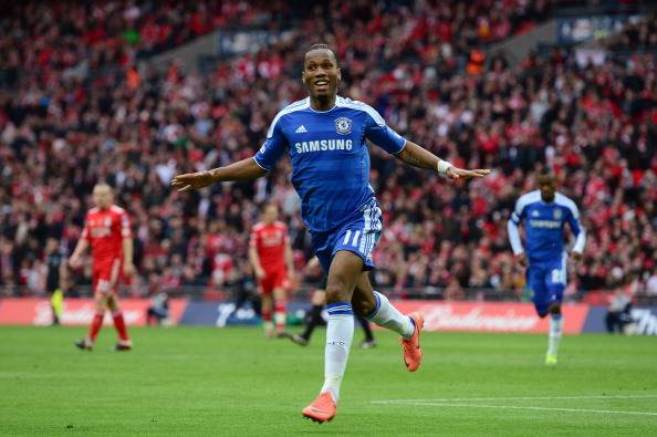 2. Didier Drogba, Ivory Coast - 104 goals for Chel