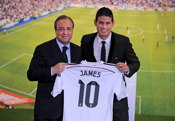 2. James Rodríguez - AS Monaco to Real Madrid for 