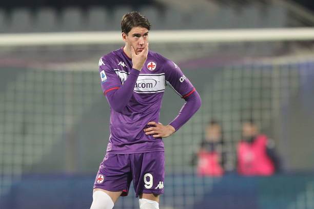 Dusan Vlahovic (Fiorentina) - linked with a move t