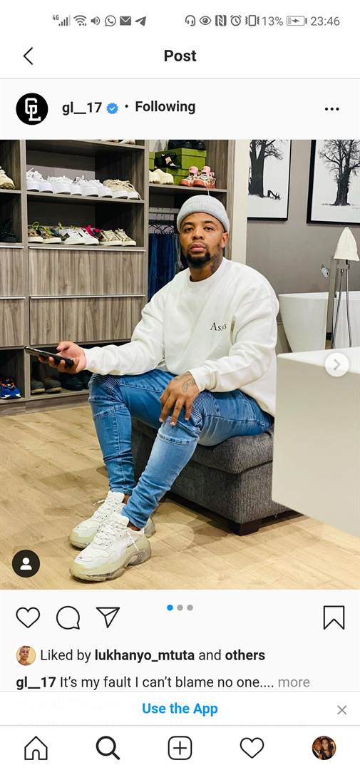 All images sourced from Lebese's Instagram