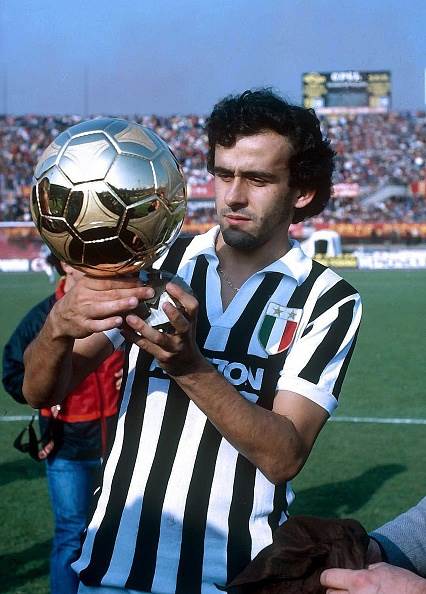 Michel Platini - three Ballon d'Or wins