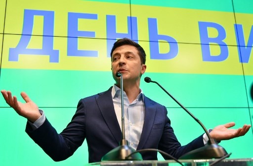 Volodymyr Zelensky. (Genya SAVILOV / AFP)